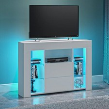 Modern Corner LED TV Unit
