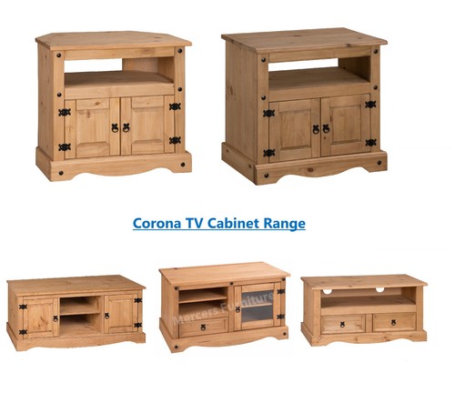 Corona unit solid pine - tv,