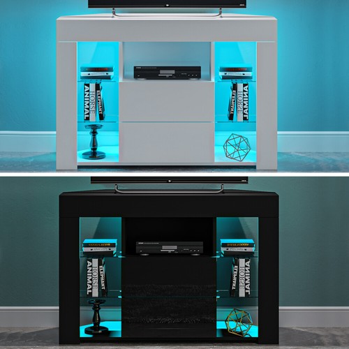 Modern corner unit stand - modern, tv