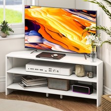 HOMCOM Corner TV Stand, TV