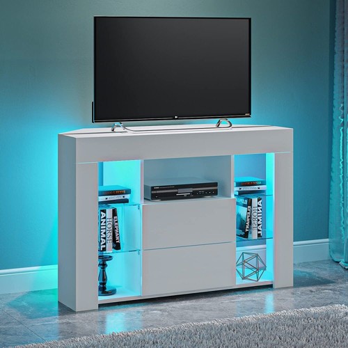 Modern corner unit stand - modern, tv