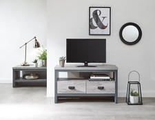 Boston Corner TV Unit Grey